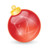 Xmas ball red Icon